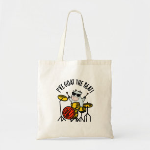 Jag har gått på Beat Funny Drummer Pun Tygkasse