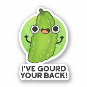 Jag har gett dig din bak-nuny Veggie Pun Klistermärken