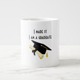 Jag har gjort det, jag är en Student-specialitet M Jumbo Mugg