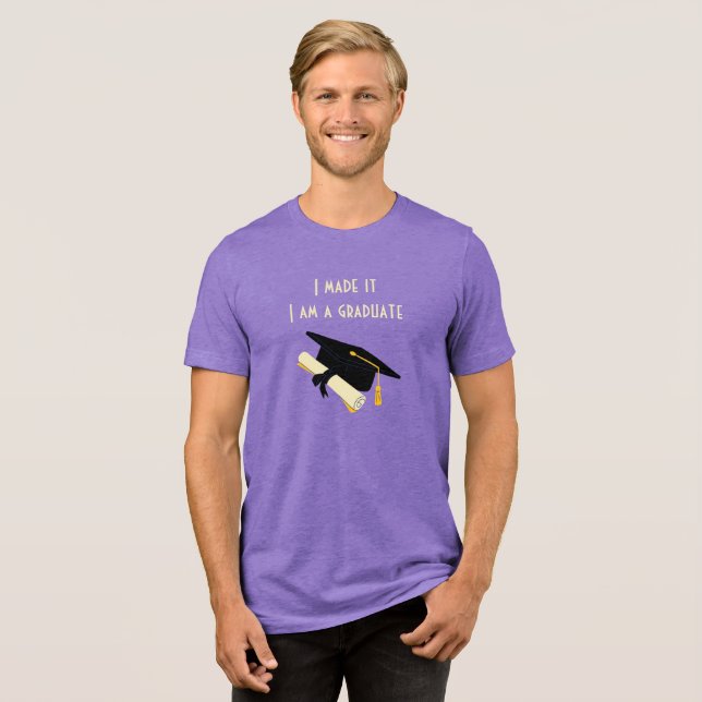 Jag har gjort det, jag är Student T-Shirt (Framsida Full)