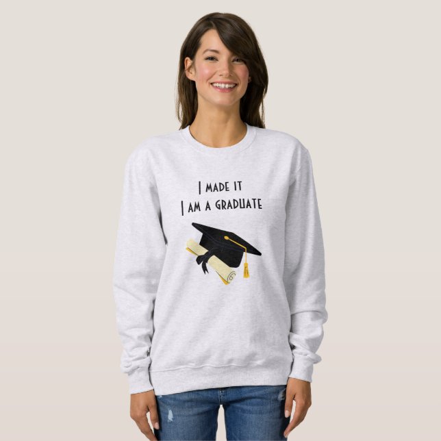 Jag har gjort det, jag är Student T-Shirt (Hel framsida)
