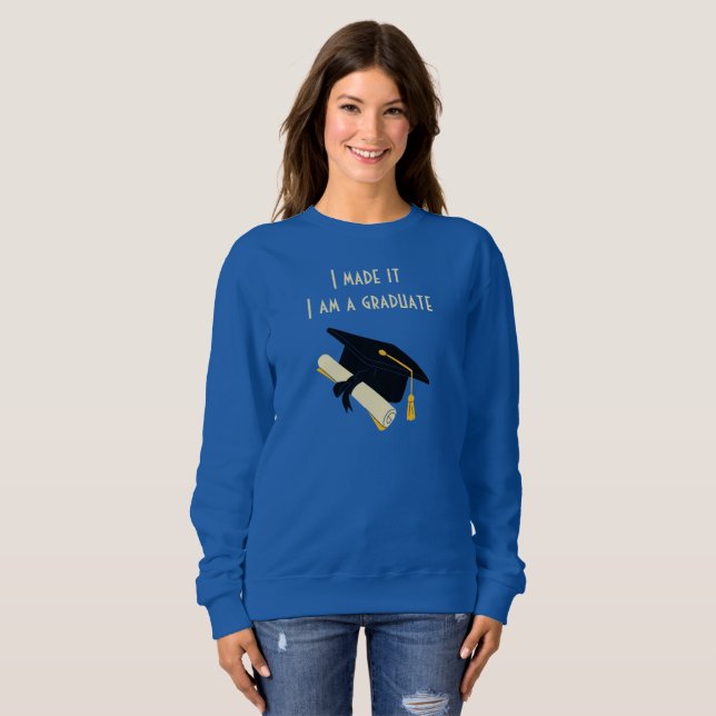Jag har gjort det, jag är Student T-Shirt (Hel framsida)