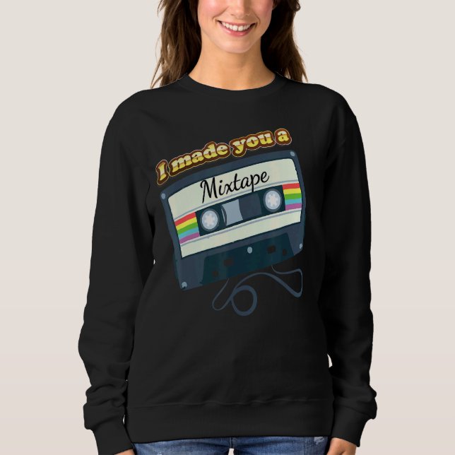 Jag har gjort dig till en mixtape t shirt (Framsida)