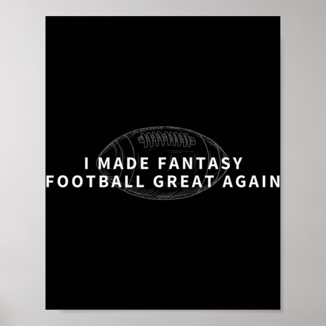 Jag har gjort fantasin Underbar igen till fantasy Poster (Framsidan)