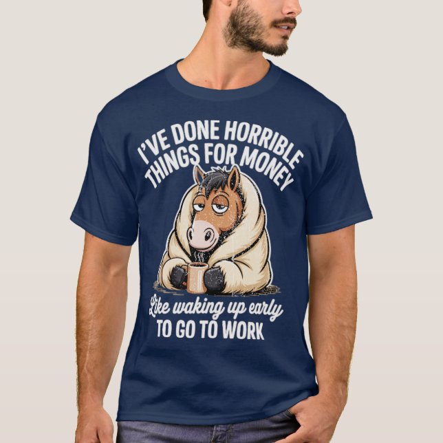 JAG HAR GJORT FASANSFULLA SAKER FÖR PENGAR T SHIRT (Framsida)