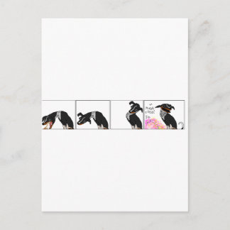 "Jag har gjort mat" Vykort