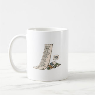 Jag Har Gjort Nog Idag – Rolig Att Göra Lista Kaffemugg