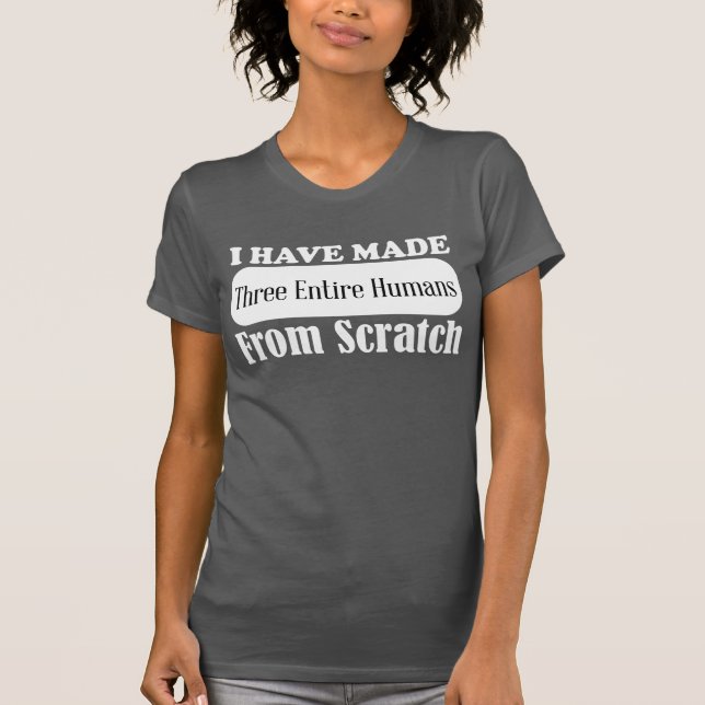 Jag har gjort tre hela människor från tee shirt (Framsida)
