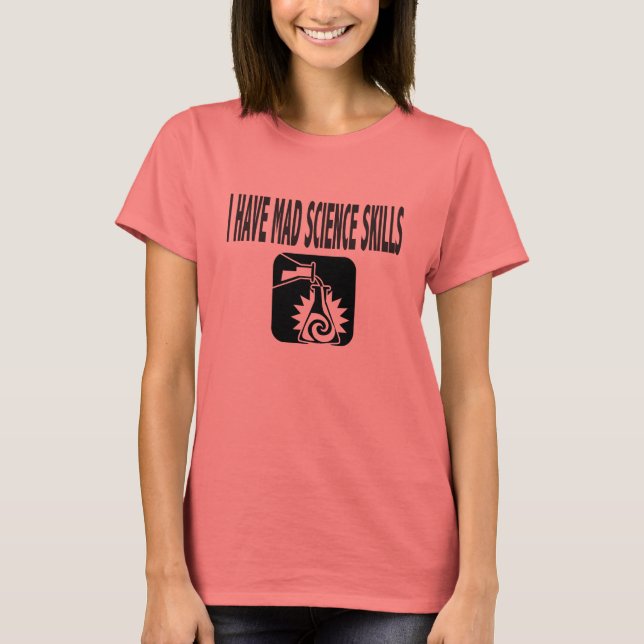 JAG HAR GJORT VETENSKAPLIGA SKILLER TEE (Framsida)