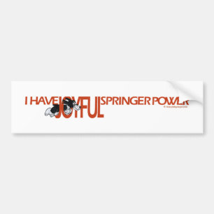 Jag har glatt Springer att driva Bildekal