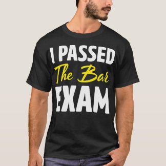 Jag har godkänt Pub Exam Lag-gåva T Shirt