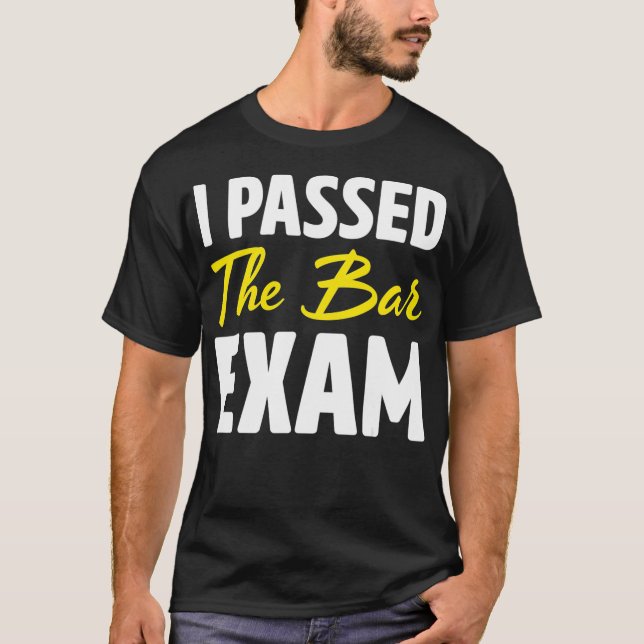 Jag har godkänt Pub Exam Lag-gåva T Shirt (Framsida)
