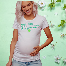 Jag har Gravid utlysning av Matching baby T Shirt