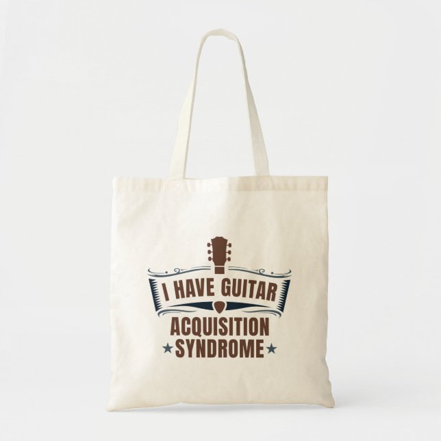 Jag har Guitar Acquisition Syndrome Tygkasse (Framsidan)