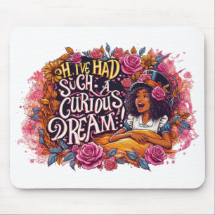 Jag har haft en så Nyfiken Dream Alice i Wonderlan Musmatta