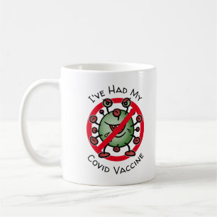 Jag har haft mitt virustecken för Covid Vaccine T Kaffemugg