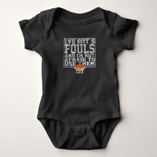 Jag har Har 5 Fouls Funny sarcastic Basketball Pla T Shirt