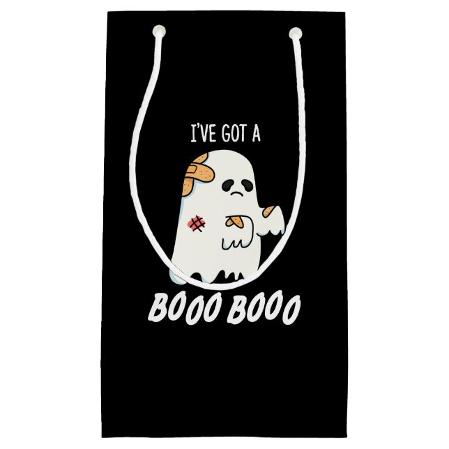Jag har Har A Boo Funny Ghost Pun Mörk BG (Framsidan)