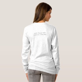 Jag har har alley katter t-shirt