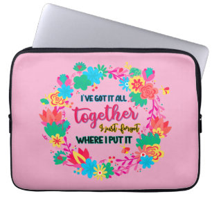 Jag har Har allt jag har glömt var jag lägger Laptop Fodral