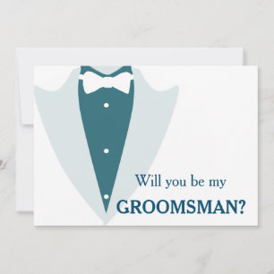 Jag har har att flickan blir min Groomsman. Inbjudningar