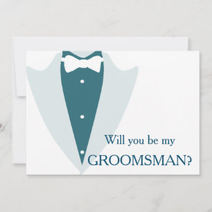 Jag har har att flickan blir min Groomsman. Inbjudningar