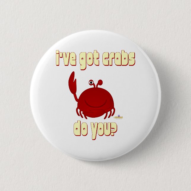 Jag har Har Crabs... Knapp (Framsida)