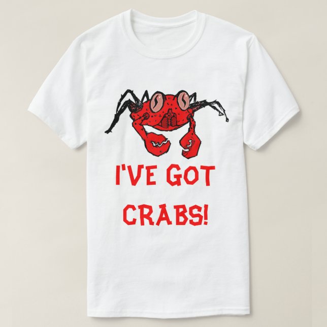 Jag har Har Crabs Tee (Design framsida)