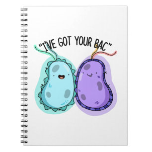 Jag har Har din Bac Funny Bacteria Pun Anteckningsbok