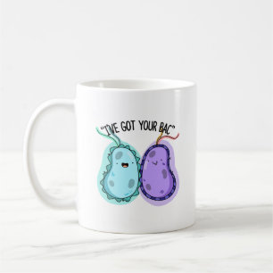 Jag har Har din Bac Funny Bacteria Pun Kaffemugg
