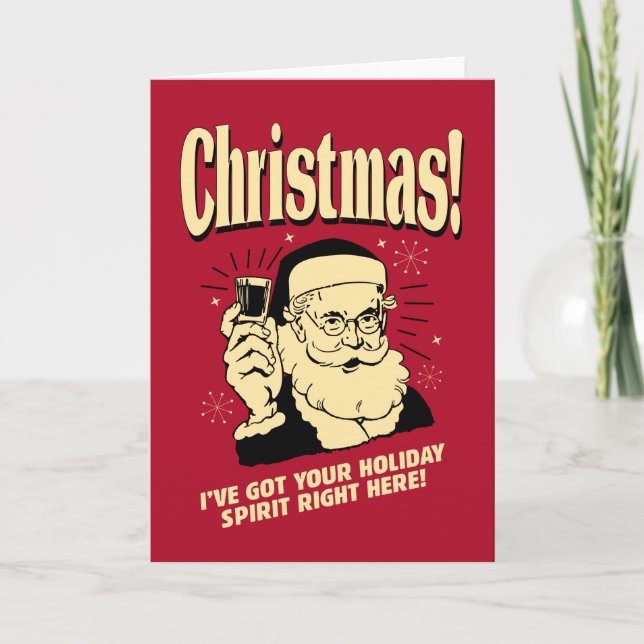 Jag har Har din Helgdag Spirit-Höger här Helgkort (Framsida)