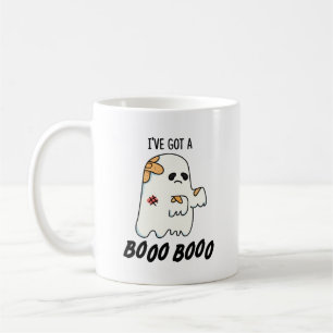 Jag har Har en Boo Boo Cute Halloween-skadad Ghost Kaffemugg