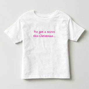 Jag har har en hemlighet den här julen... tee shirt