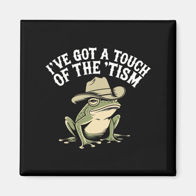 Jag har Har en röra av den "tismusslande Autismgro Magnet (Framsidan)