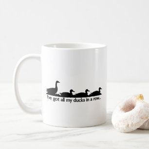Jag har har hela ankor i rad... kaffemugg