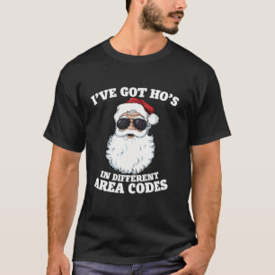 Jag har Har Ho i olika områdeskoder roligt tomten T Shirt