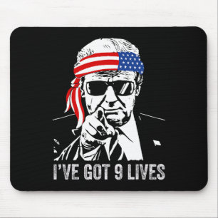 Jag har Har Nine Lives - Trump 2024 Funny Musmatta