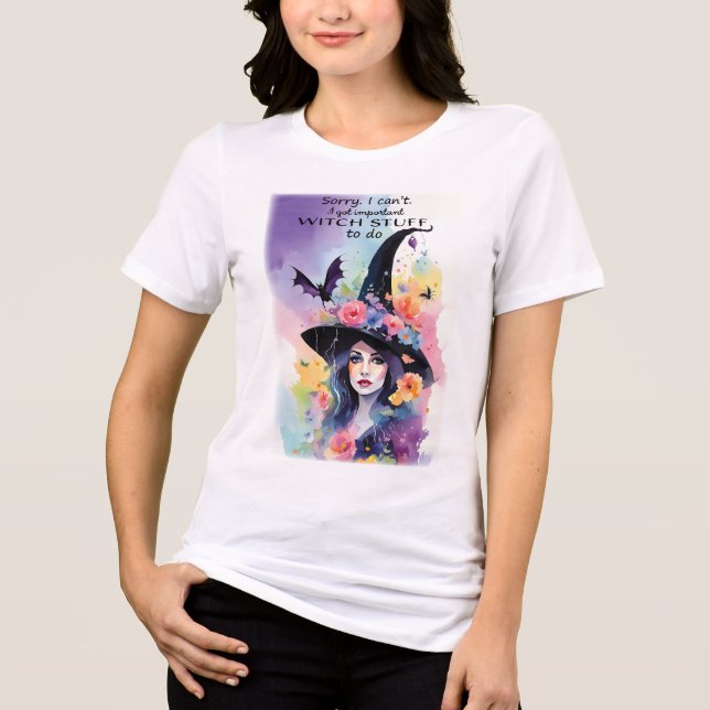 Jag har Har Saker att göra Halloween T Shirt (Framsida)