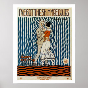 Jag har Har Shimmie Blues Poster