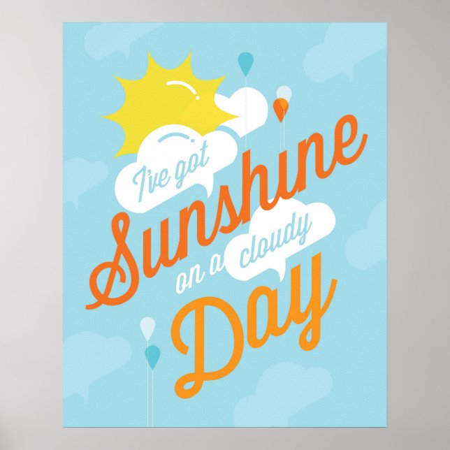 Jag har Har Sunshine Poster (Framsidan)
