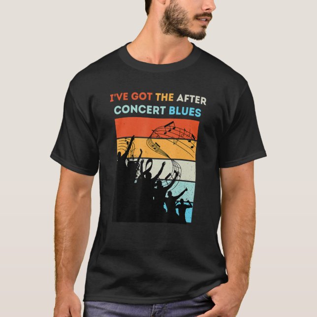 Jag har Har The After Consert Blues Live Music T Shirt (Framsida)