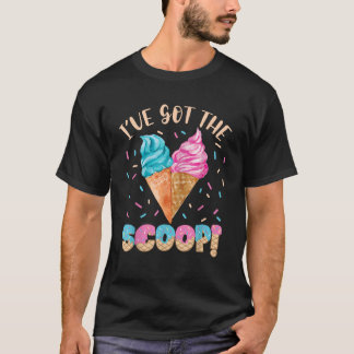 Jag har Har till Scoop Gender Reveal Ice Cream T Shirt