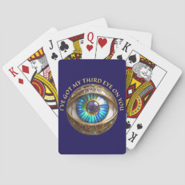 Jag har Har tredje Öga på dig Casinokort