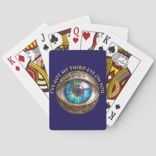 Jag har Har tredje Öga på dig Casinokort