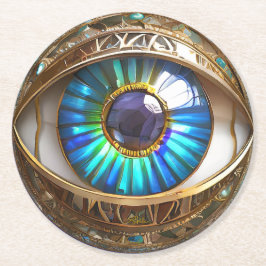 Jag har Har tredje Öga på dig Underlägg Papper Rund