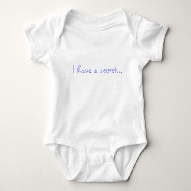 Jag har hemlighet... t-shirt (Framsida)