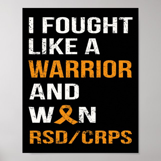 Jag har hittat en krigare och en Won RSD. Poster (Framsidan)