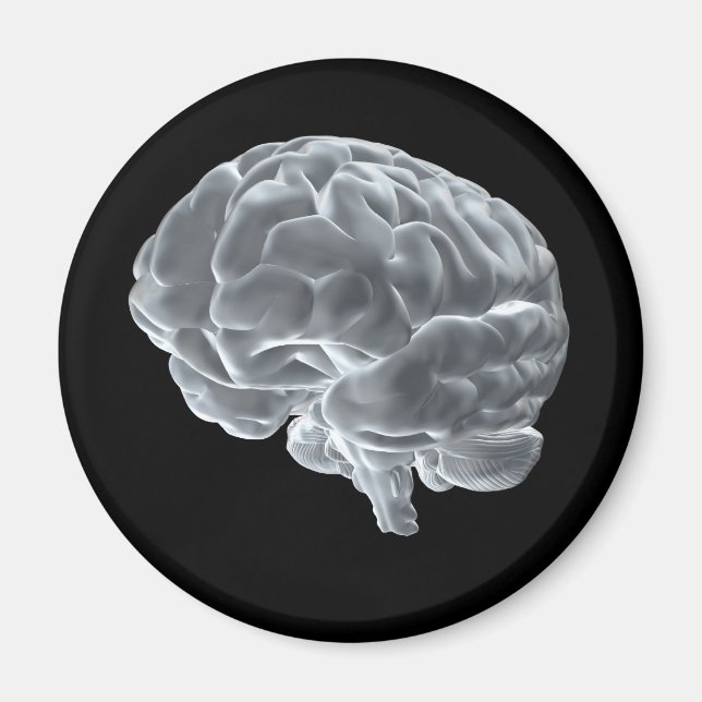 Jag har hjärnor! magnet (Framsidan)