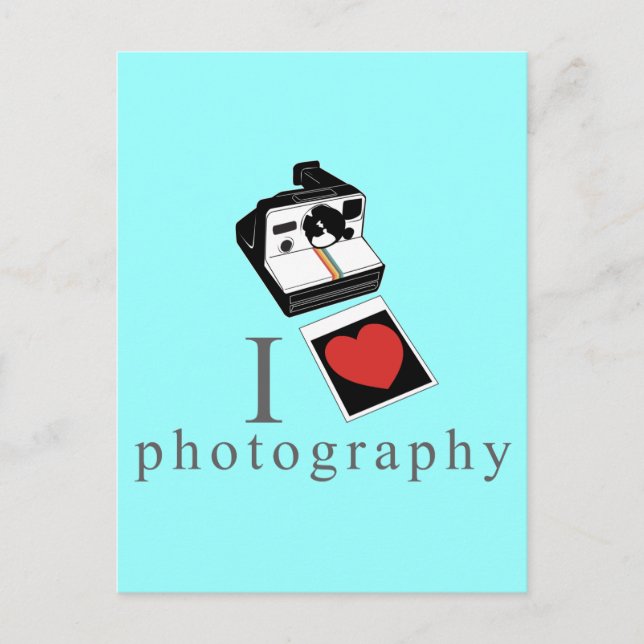 Jag har hjärtinfoto vykort (Framsida)