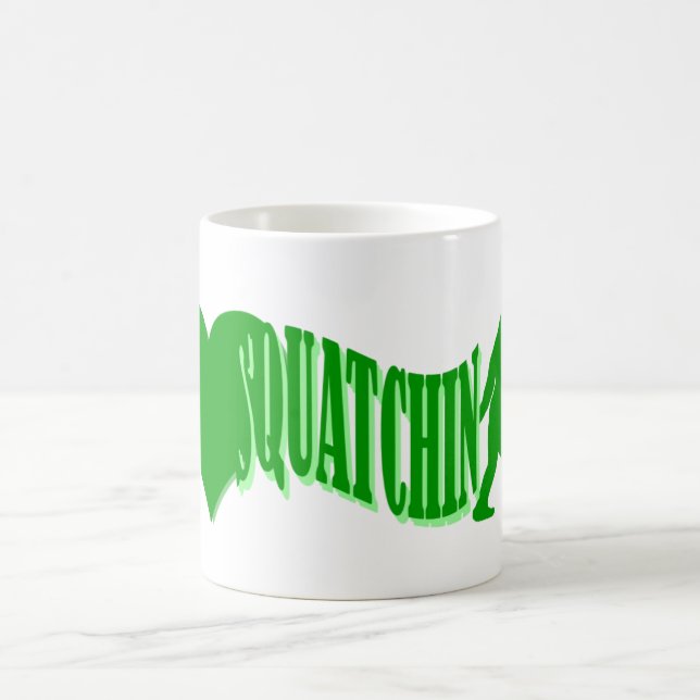 Jag har hjärtsnäckor kaffemugg (Center)
